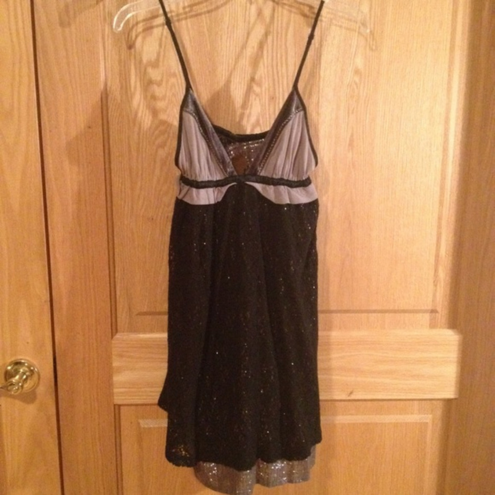 Free people knit/velvet dress, size 2